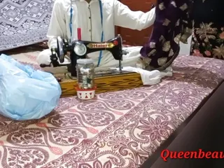 Desi Bhabhi ko Tailor ne Naap Late Late Chod Dala