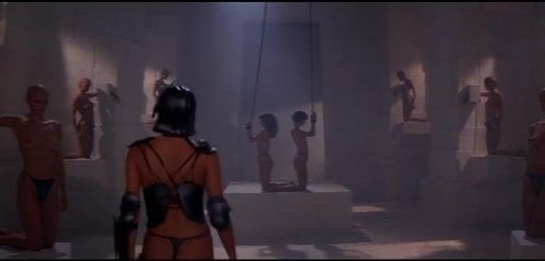 Tawny Kitaen &amp; Zabou nude in Gwendoline clip 2