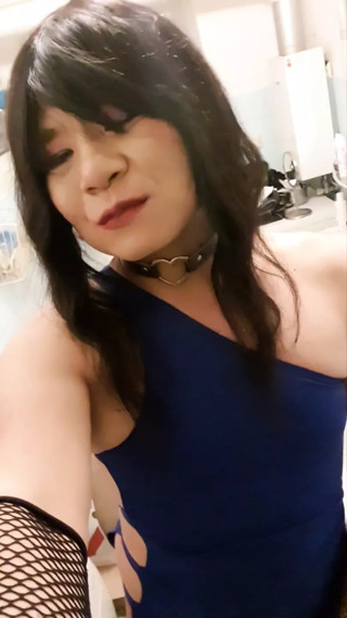 The Little Sissy from Blue to Black