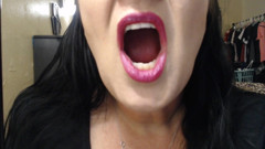 Fuchsia pink lipstick tube