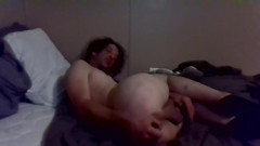 Switching Between Buttfucking My Bootypuckerhole and Licking My Clean Glass Plug