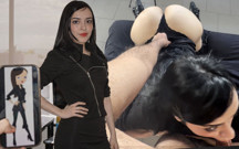 Gothic Girl Virgin Descendant From Crazy Gets Fucked by Green Haired Genius Quiet Guy