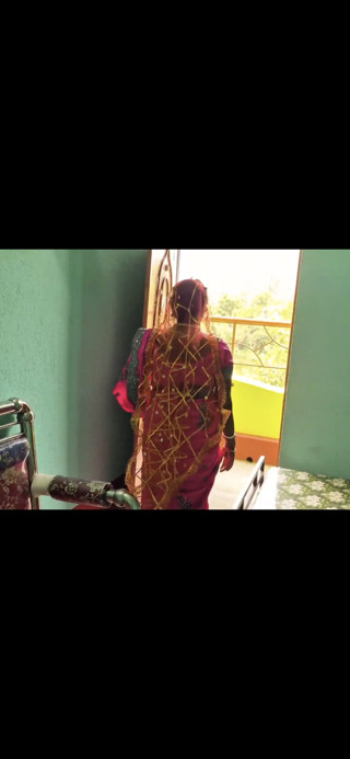 Deor and bhabhi first night ,when I return from bathroom