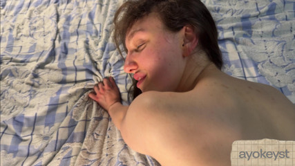 Stop working! Young horny girl demands to be fucked in the ass