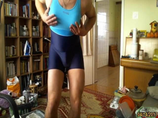 hot blue one piece swimsuit my sister