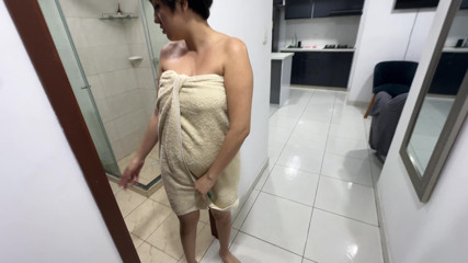 I Help My Sexy Step Sister Out of Her Locked Bathroom, in Exchange She Lets Me Fuck Her Tight Ass Hard.