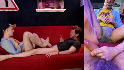 Footjob  Made Him Cum with Just My Feet  Feet Play