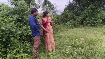 Odia village house wife hard – core fuck with her boyfriend in forest, odia wife sex in outdoor forest