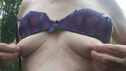 Getting undressed