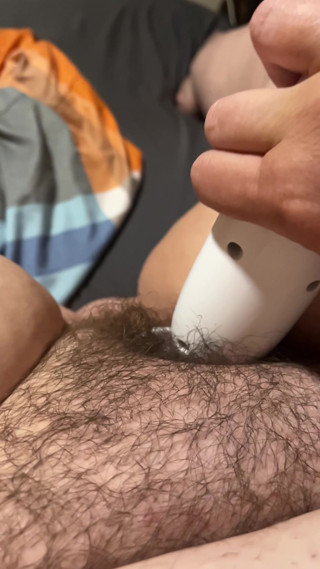 Wand play feeling Horny