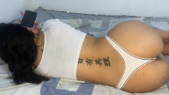 Stepmom lets me fuck her if I don't tell my dad