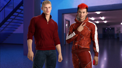 Alex : The Trending Twink - A Productive Convo with Orange Haired Gamer Guy