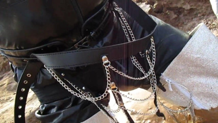 Crotch high thigh boots (height 90 cm!) in deep clay!!!