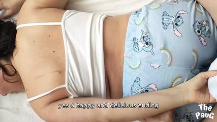 Neighbor Milf Needs A Massage For Her Back Pain, And Is Caught With A Big Cock