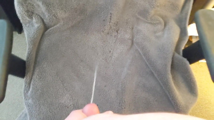 cumshot after some time edging