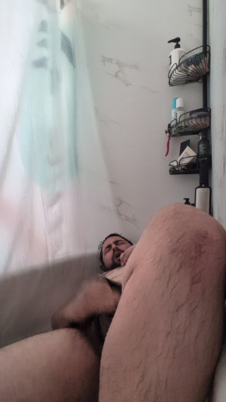 shower anal beads in my wife's panties