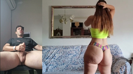Big Ass Blonde Warms up Cocks Fast