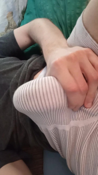 In boxer my thick penis