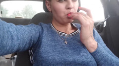 Masturbation orgasms squirting while driving