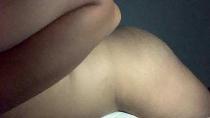 Stepfather alone trying relax hard cock creampie