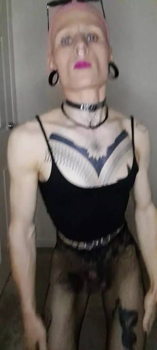 Bitch on stockings