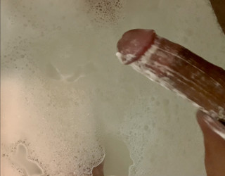 Stroking Soapy BBC
