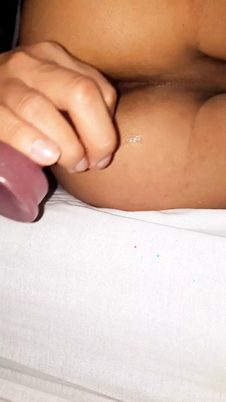 Fucking my ass with a dildo