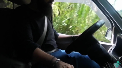 Blowjob and Cum Swallow in the Car