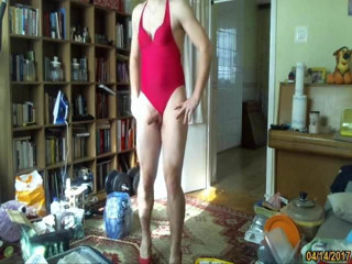 hot pink one piece swimsuit my sister
