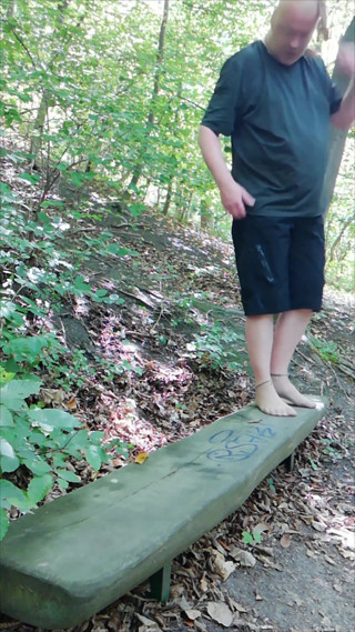Nylon Fetish Break on the Seilbahnberg thumbnail