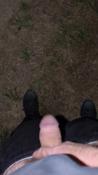 Jerk off Outdoors