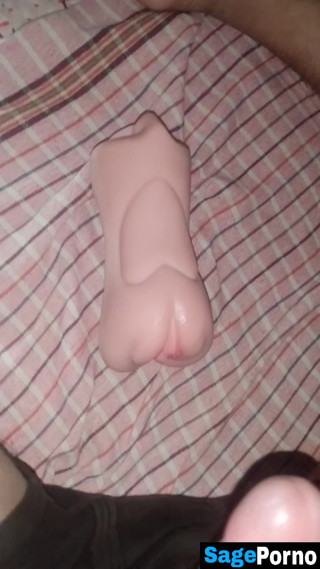Veginal sex with 3-in-1 pocket masturbater