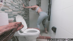 POV Temptation Piss Desperate Wet Pants New Bathroom