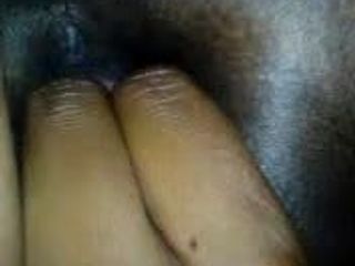 My Sexy Ebony Ex Gf Selfshot Pussy Play