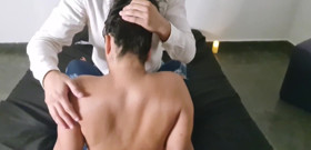 Spa Slut: Nicoly Mattos Couldn't Resist and Took Cum From the Masseur in Her Pussy!