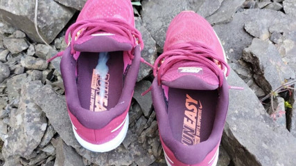 Cumming three times on my wife's Nike sneaker