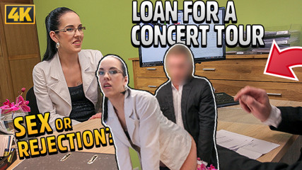 LOAN4K. Girl needs musical instruments and decides to fuck for loan