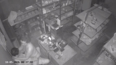 Cheating in a dark place with an ex-girlfriend, it turns out that there is a hidden camera.