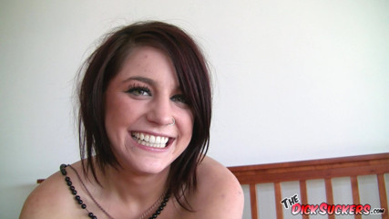 Amateur model Haley in point-of-view video &ndash; Haley's Sweet Treat