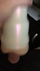 Fleslight Fun Stroking WIth my Toy