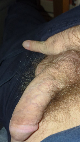A jerking off without a happy ending