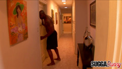 Ebony MILF Melrose Foxxx Cheats on Hubby with a Big Dicked Guy