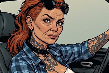 Hot Tattoo Babes Art