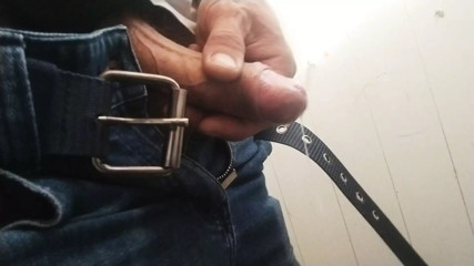 Cum in the Public Bathroom Jerking thumbnail