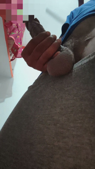 Yua caresses the boy's penis, making it thicker and longer