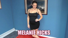Melanie Hicks does her big blue toy