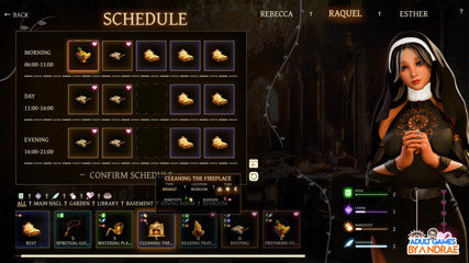 Sisters in Sin Gameplay Part 4 - The Basement Mystery and Raquel's Temptation