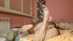 Sexy teasing and fucking on webcam private show