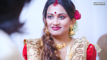 Desi Newly Married StarSudipa Fucked by a thief Infront of husband and turns into a Hardcore Threesome ( Hindi Audio )