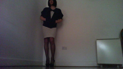 Crossdresser in dress